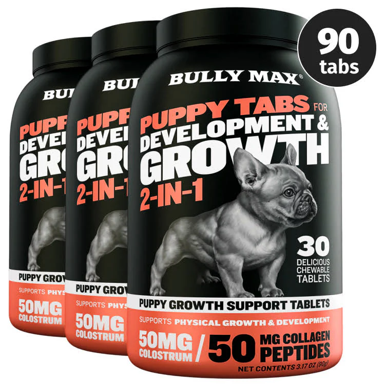 Bully Max Puppy Tabs for Development & Growth - Image 13