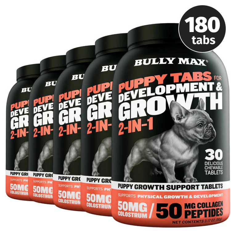 Bully Max Puppy Tabs for Development & Growth - Image 15