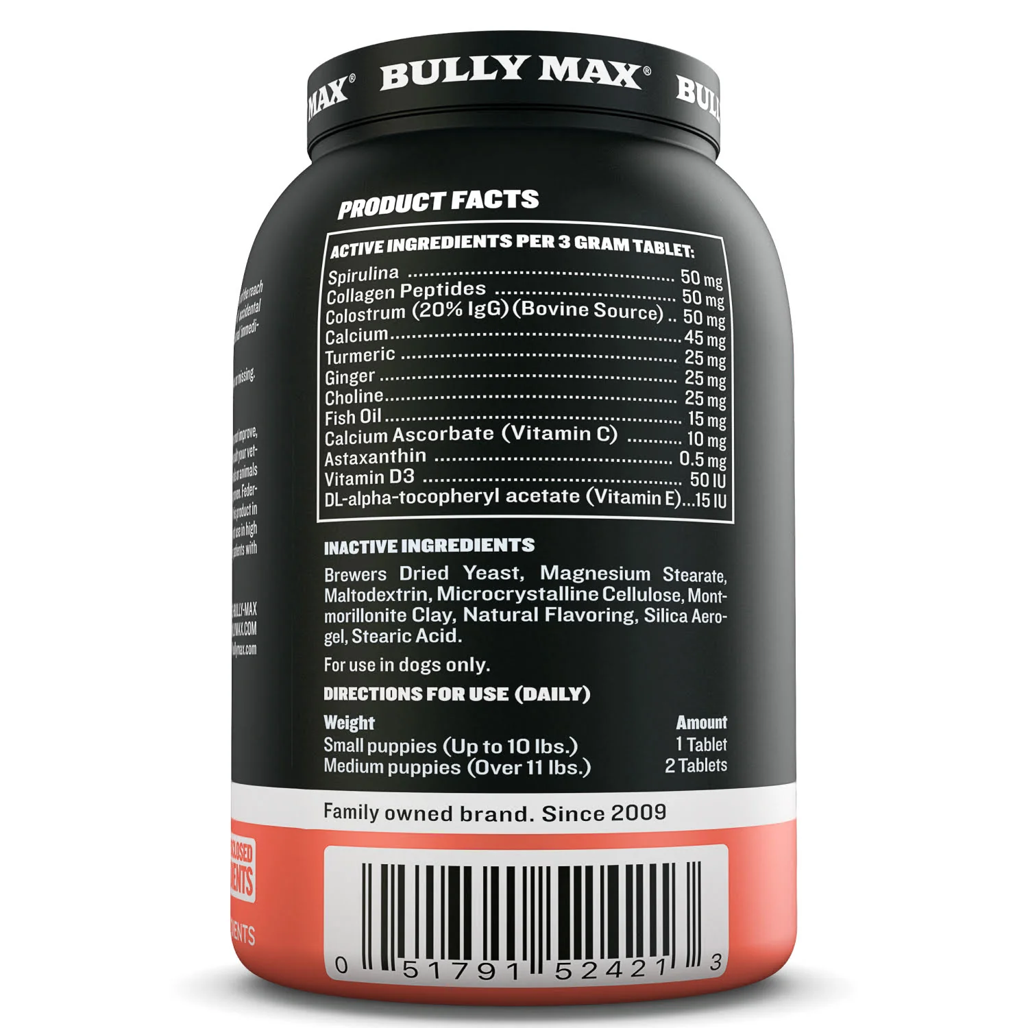 Bully Max Puppy Tabs for Development & Growth - Image 6