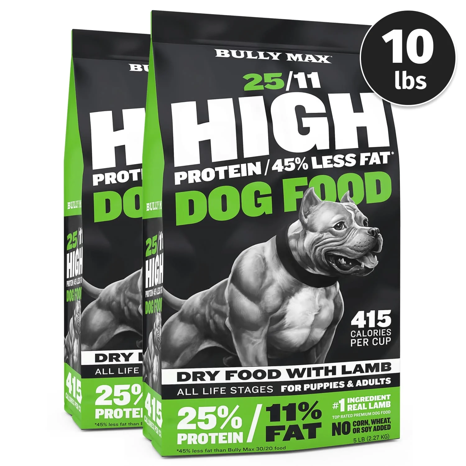 Bully Max 25/11 High Protein Lamb 45% Less Fat Dog Food - Image 10