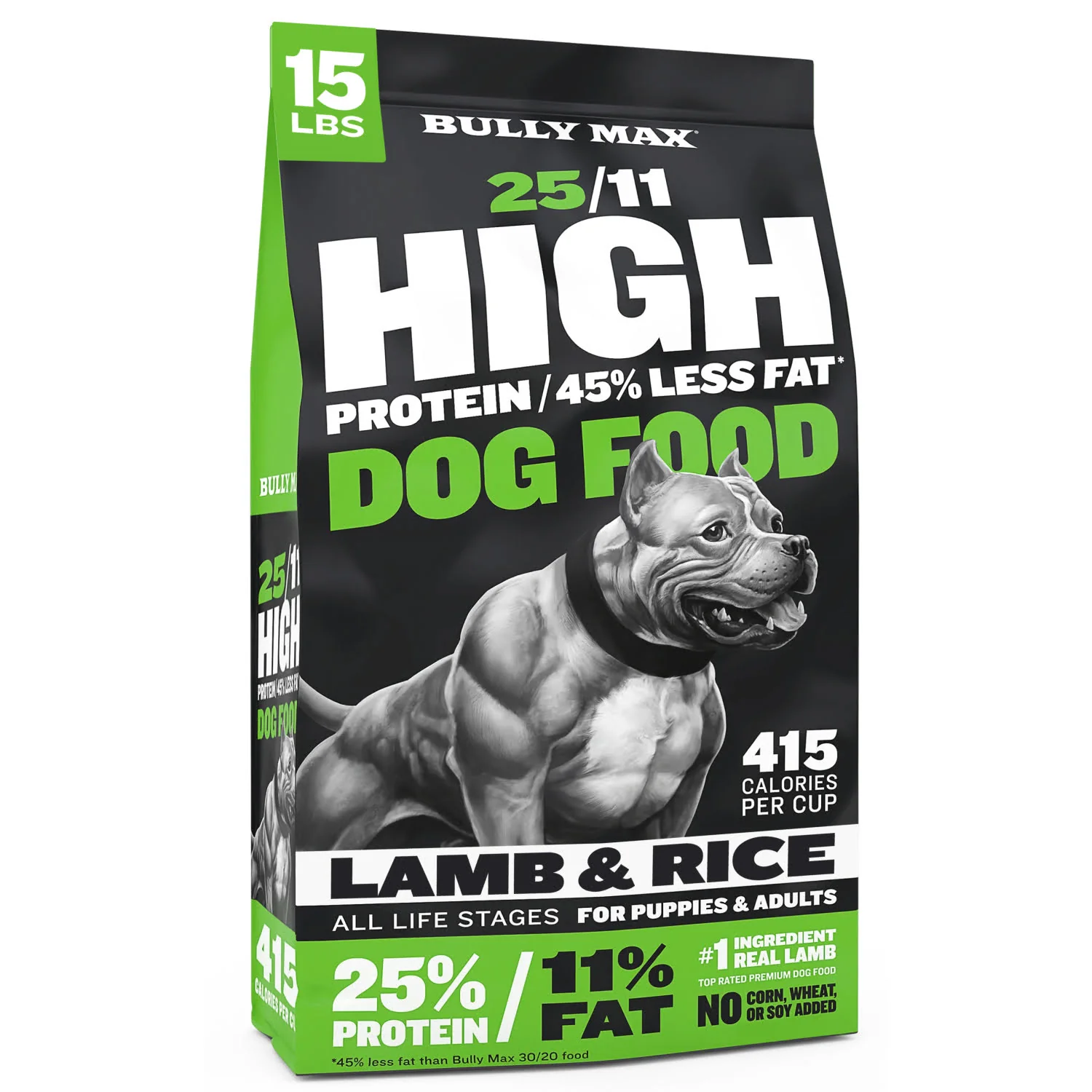 Bully Max 25/11 High Protein Lamb 45% Less Fat Dog Food - Image 9