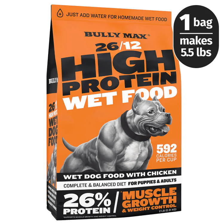 Bully Max 26/12 High Protein Chicken Wet Dog Food - Image 10
