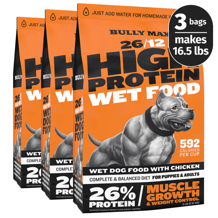 Bully Max 26/12 High Protein Chicken Wet Dog Food - Image 12