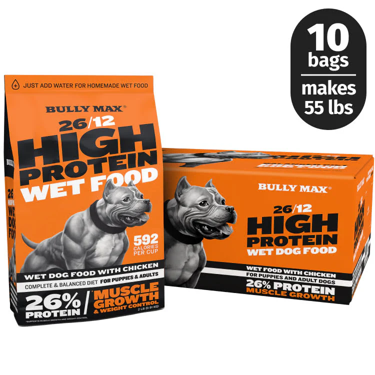 Bully Max 26/12 High Protein Chicken Wet Dog Food - Image 14