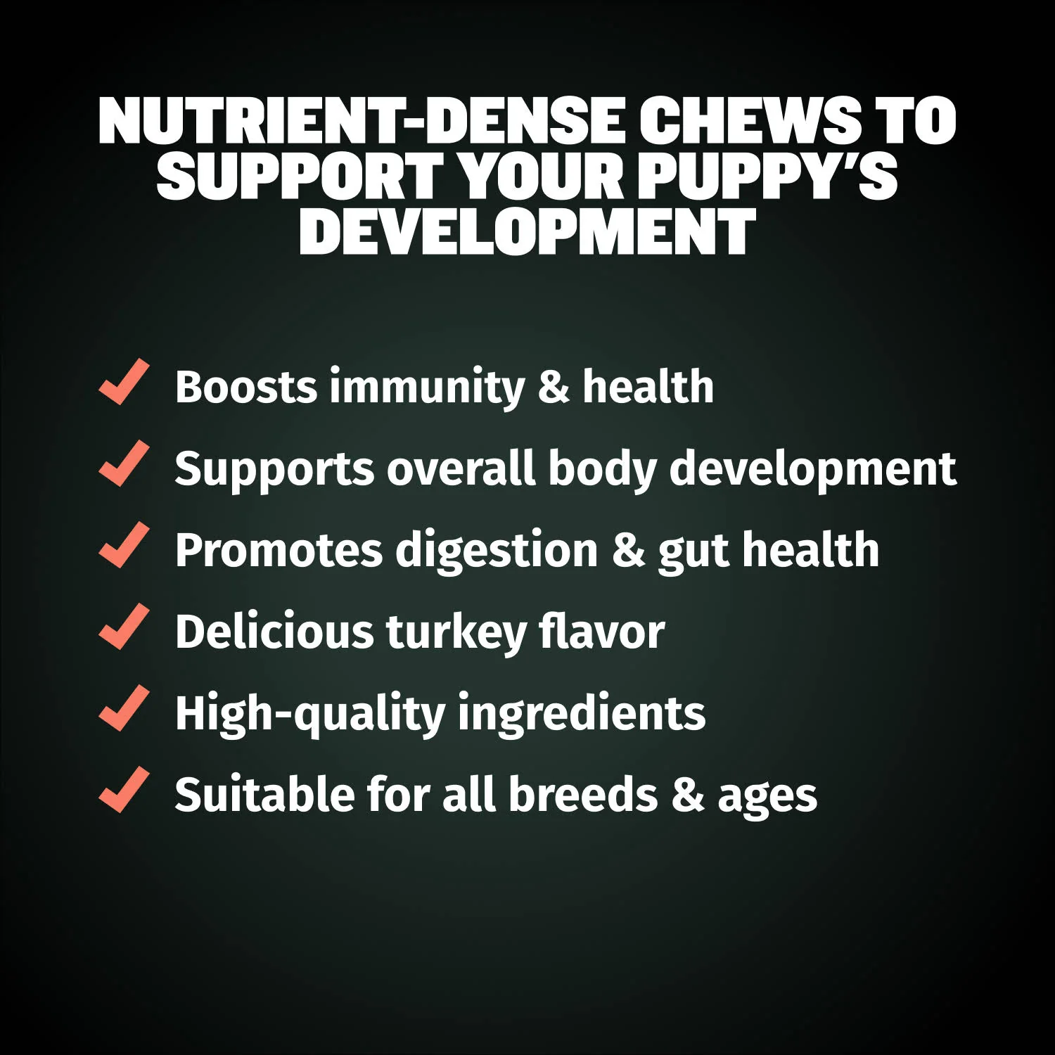 Bully Max Dry Puppy Food & Puppy Chews Bundle - Image 7