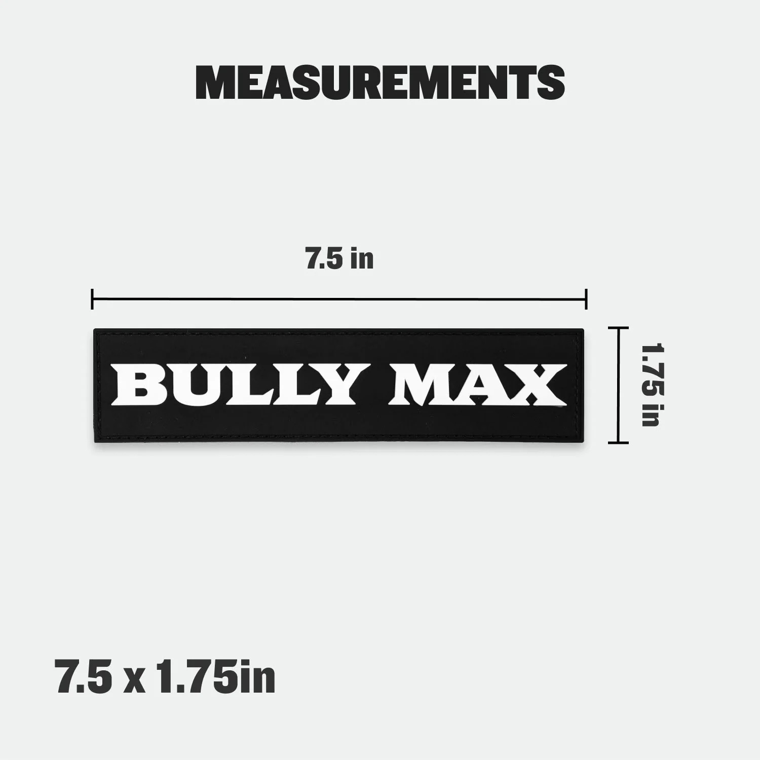 Bully Max Tactical Dog Patches - Image 11