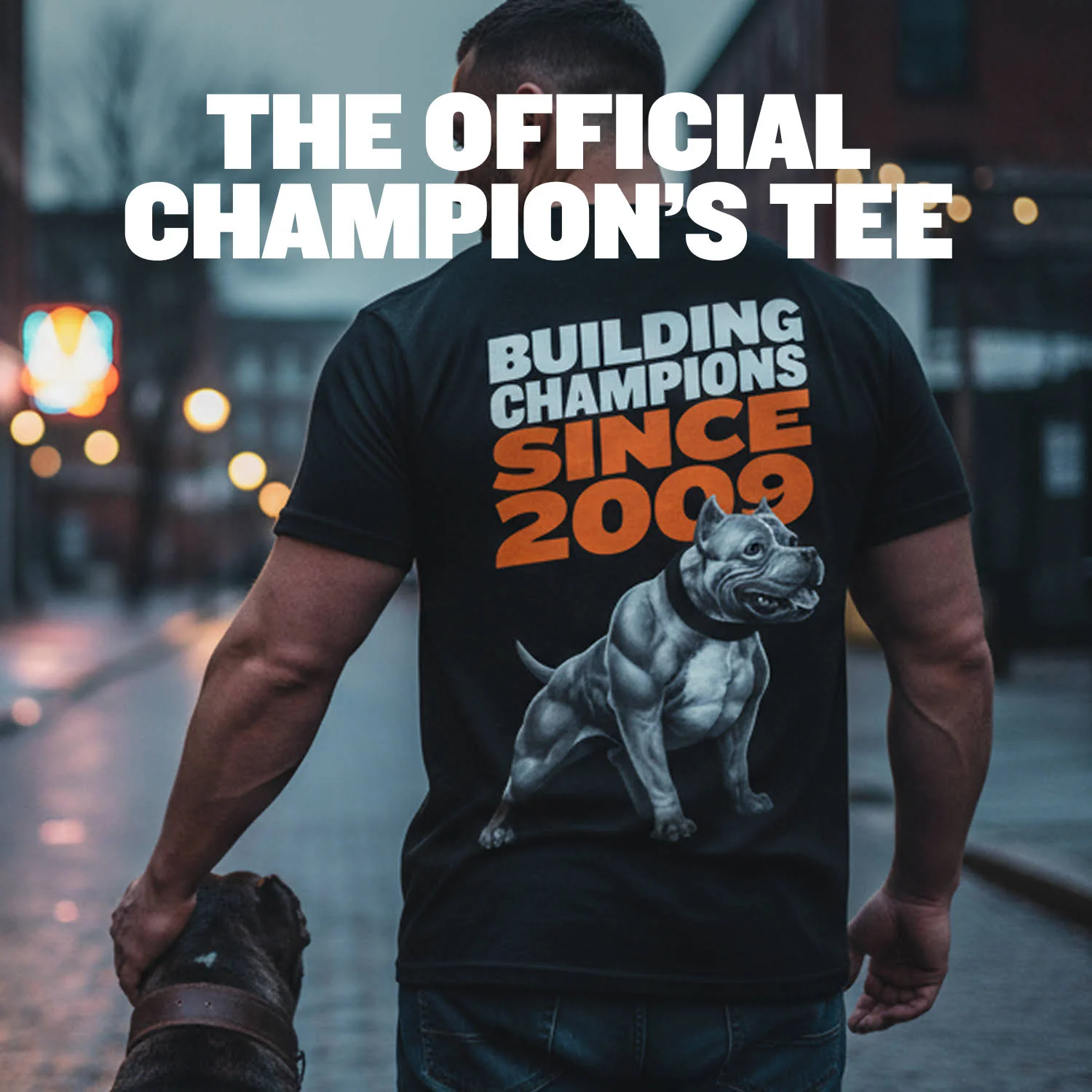Bully Max Building Champions T-Shirt (Black) - Image 3