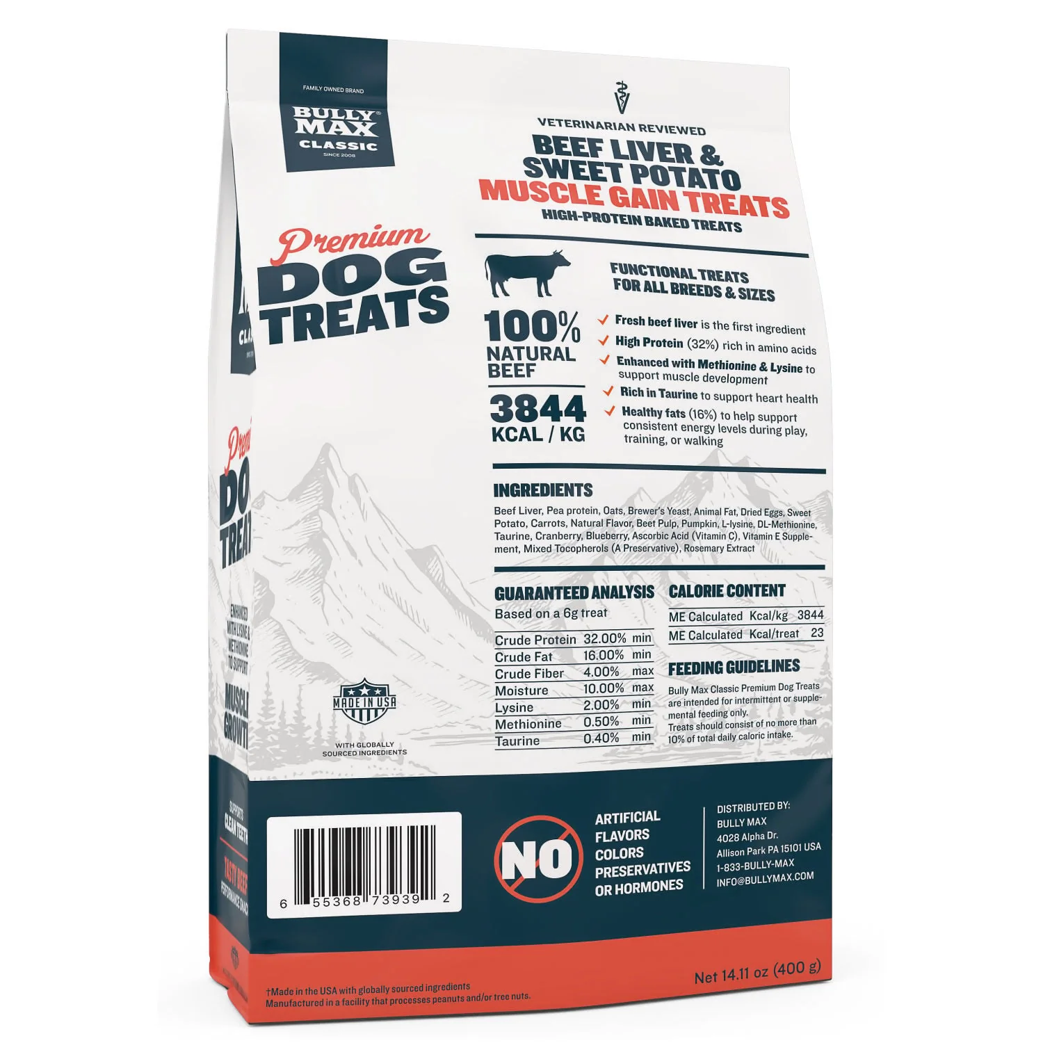 Bully Max Classic Premium High-Protein Beef Dog Treats - Image 6