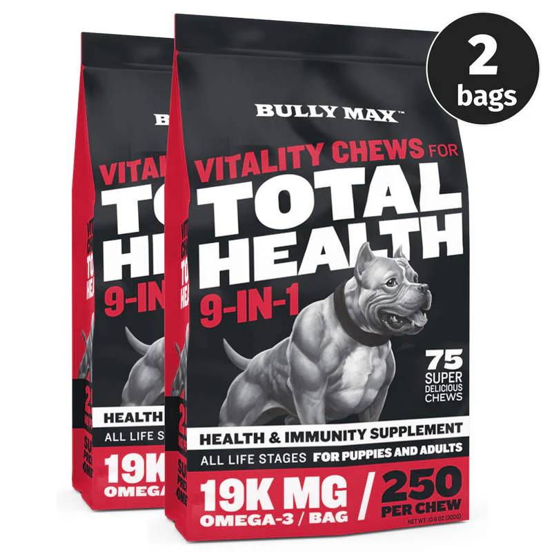 Bully Max Vitality Chews for Allergies, Joints, & Daily Vitamins - Image 9