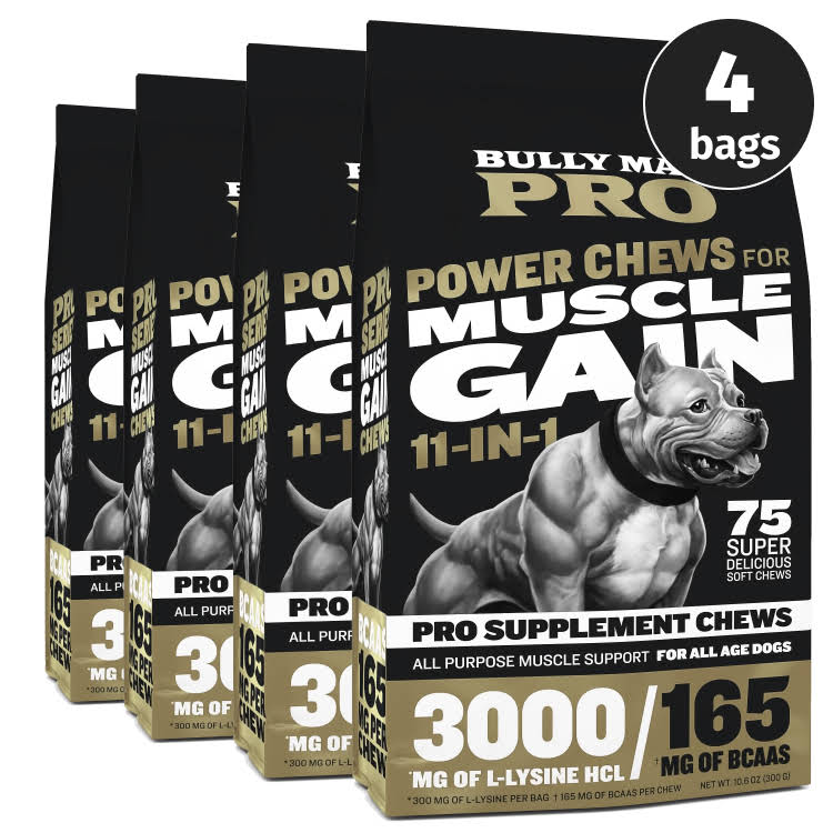 Bully Max Pro Series Power Chews for Muscle Gain - Image 13
