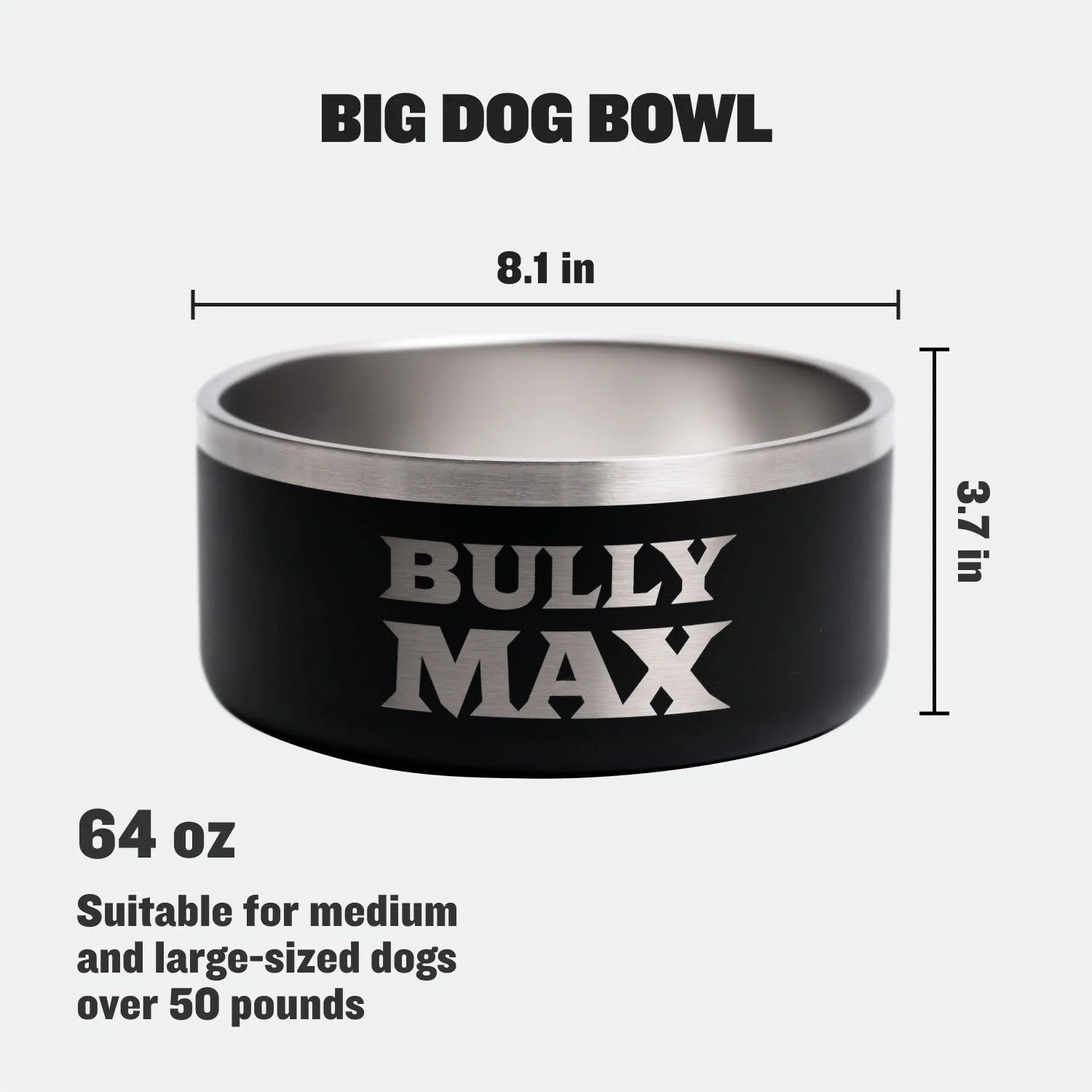 Heavy Duty Steel Dog Bowl - Image 11