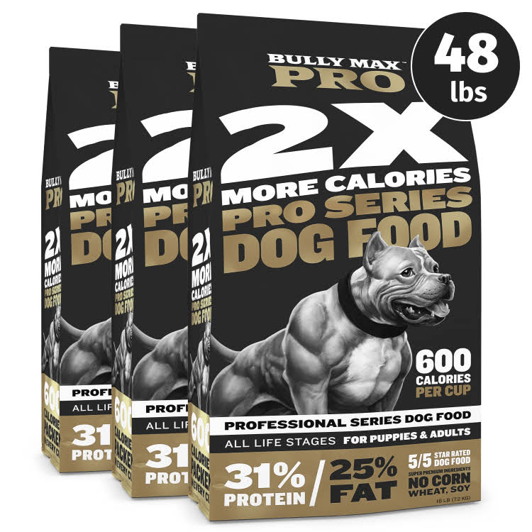 Bully Max PRO Series 31/25 High Calorie Dog Food - Image 15