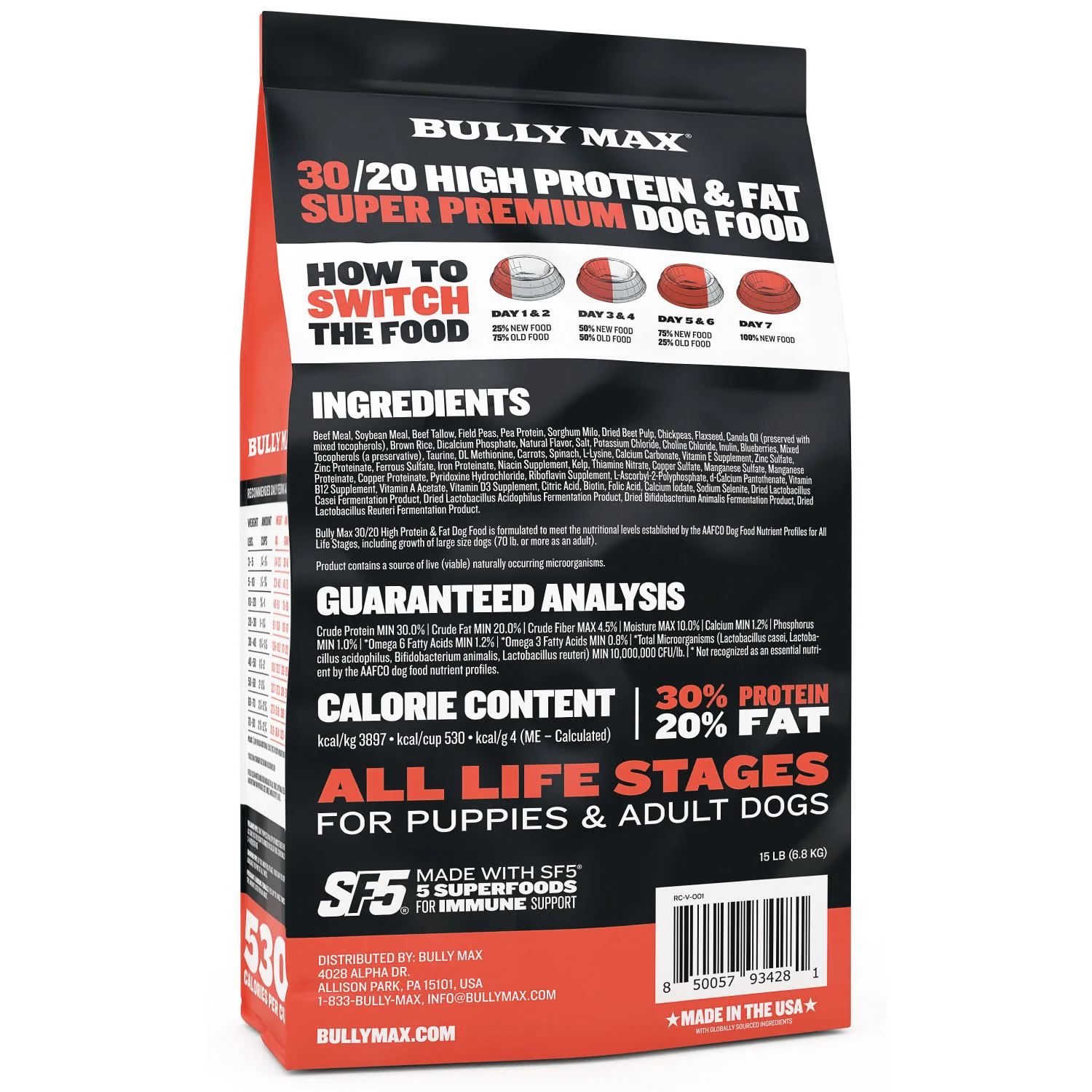 Bully Max 30/20 High Protein Beef Dog Food - Image 10