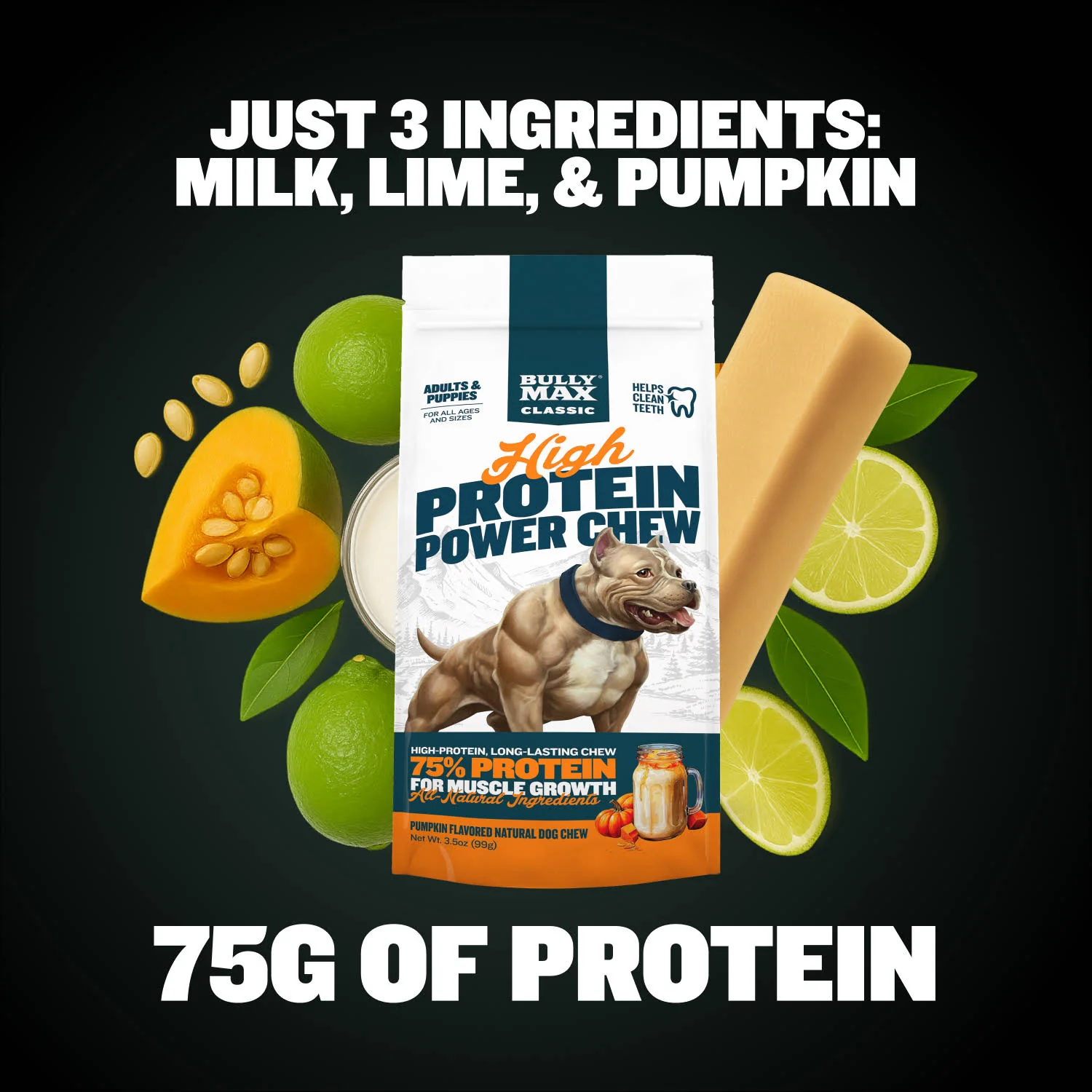 High Protein Power Chew - Pumpkin - Image 3