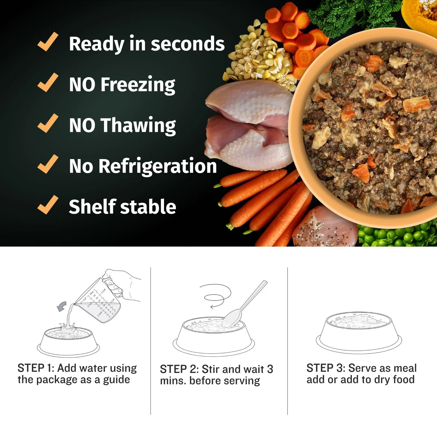 Puppy Wet Food, Dry Food, & Supplements - Bundle - Image 6