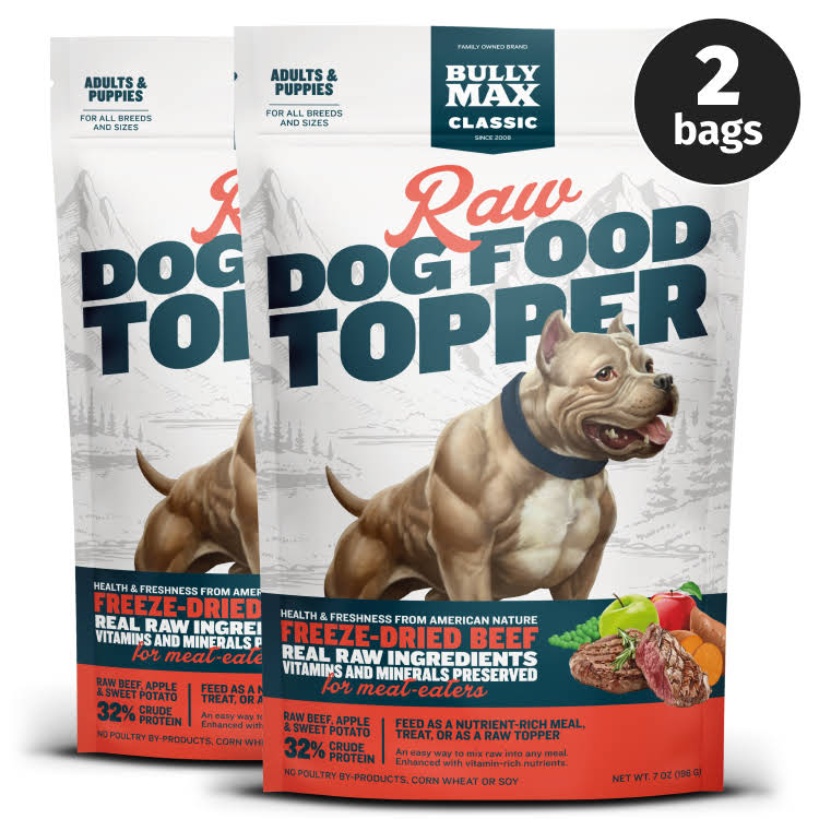 Bully Max Freeze-Dried Raw Dog Food Toppers Beef Flavor - Image 10