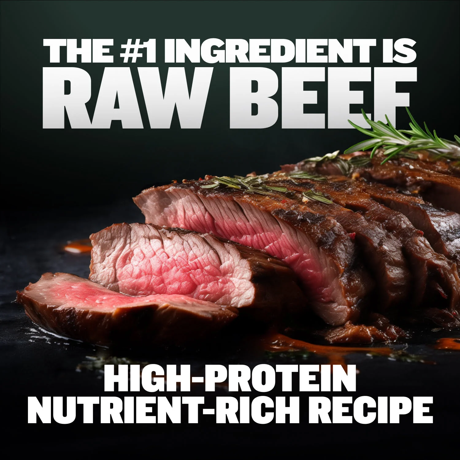 Bully Max Freeze-Dried Raw Dog Food Toppers Beef Flavor - Image 3