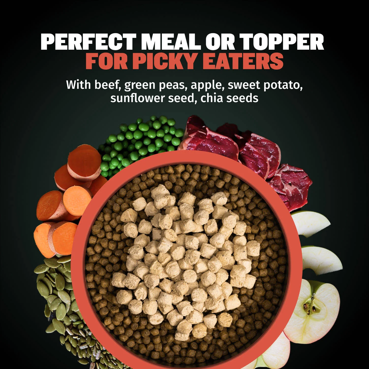 Bully Max Freeze-Dried Raw Dog Food Toppers Beef Flavor - Image 7