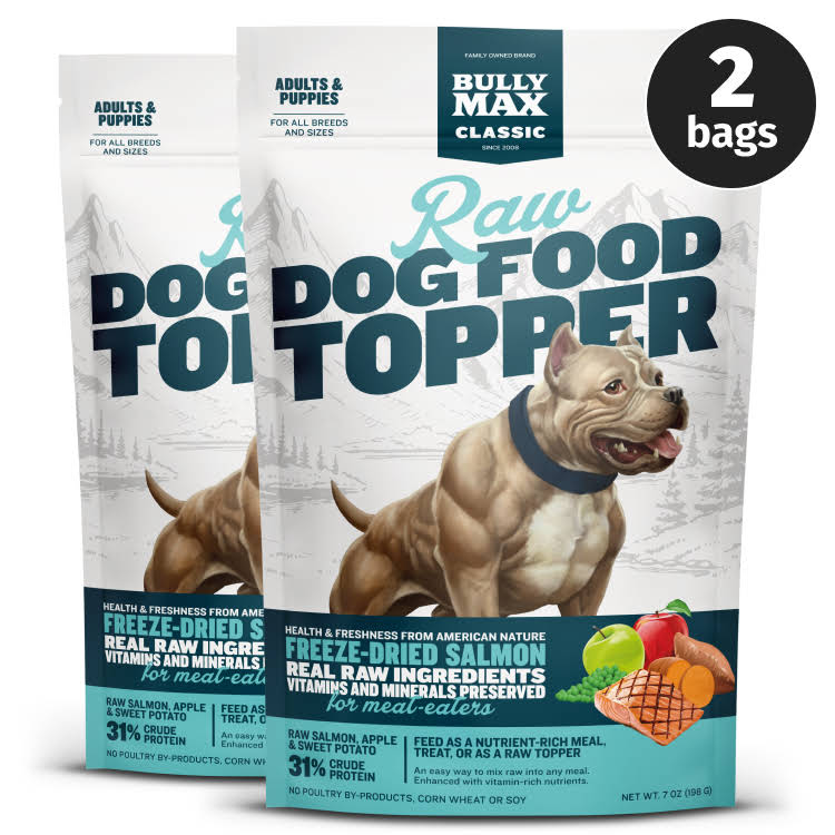 Bully Max Freeze-Dried Raw Dog Food Toppers Salmon Flavor - Image 11