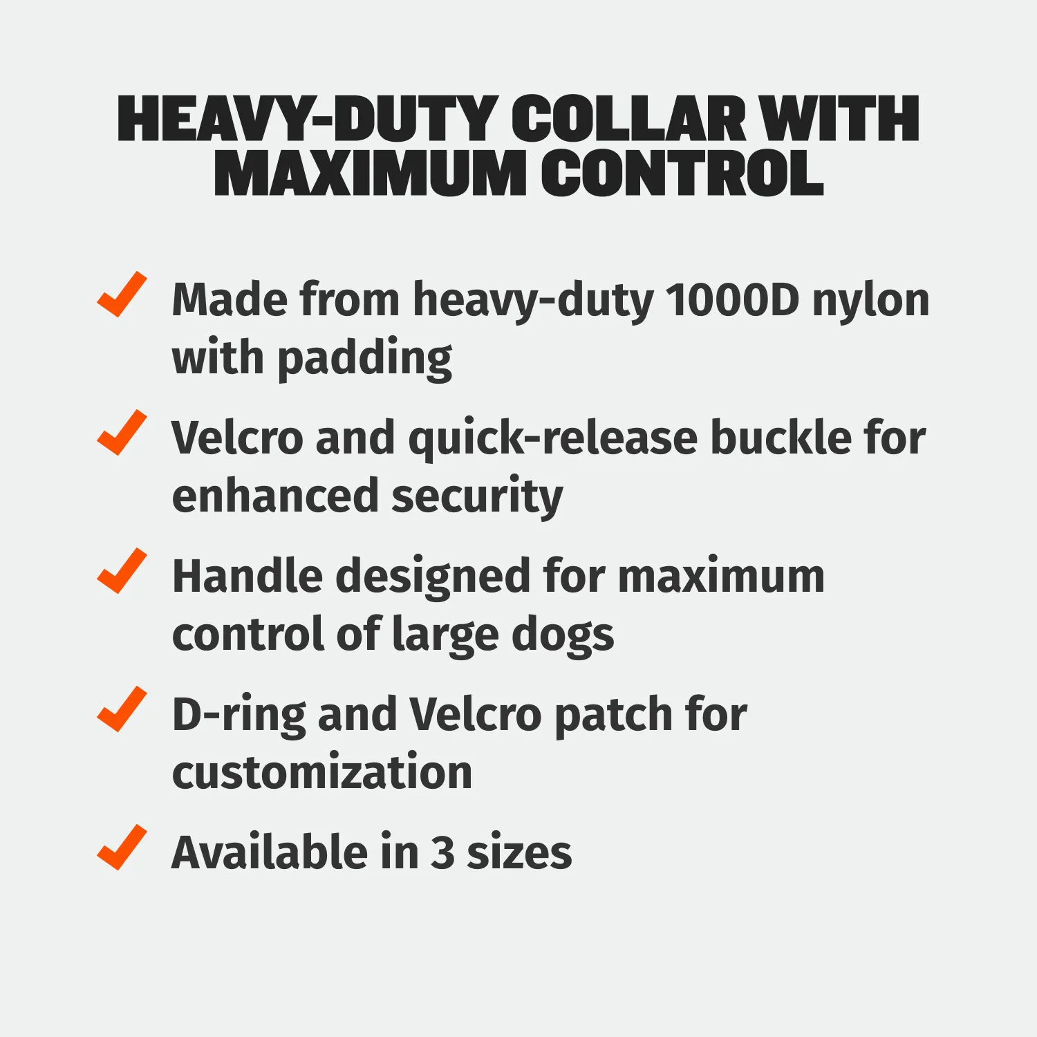 Tactical Dog Collars (Black) - Image 3