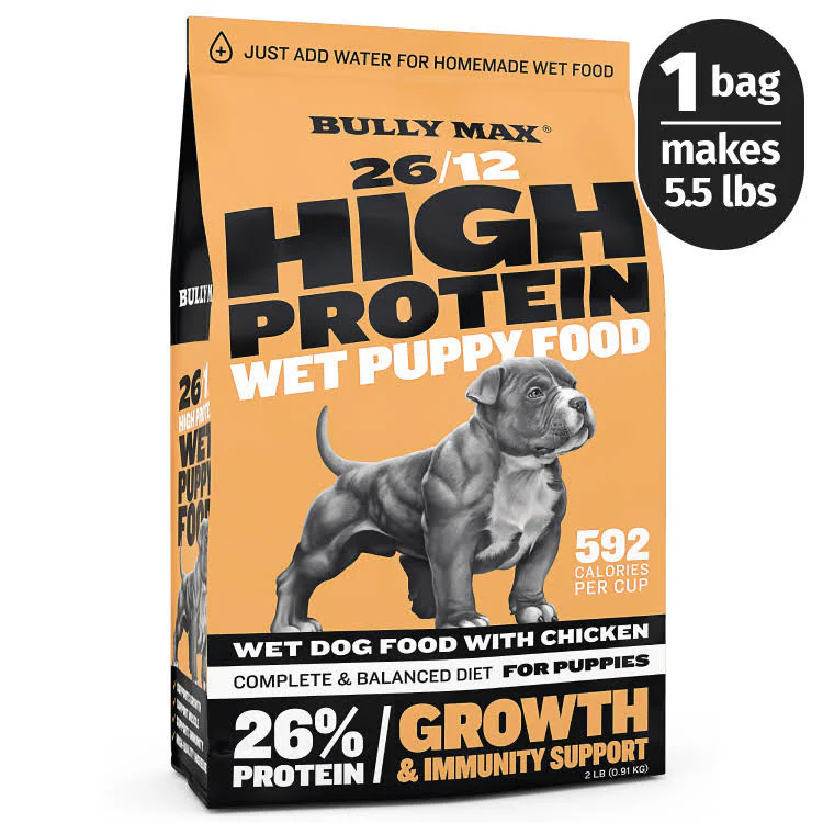 Bully Max 26/12 High Protein Chicken Wet Puppy Food - Image 12