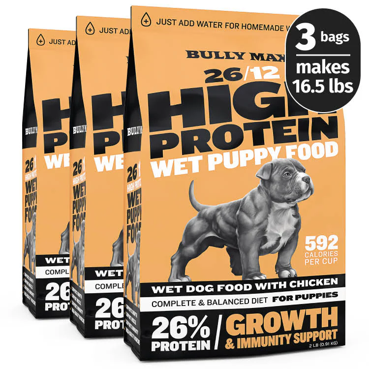Bully Max 26/12 High Protein Chicken Wet Puppy Food - Image 14